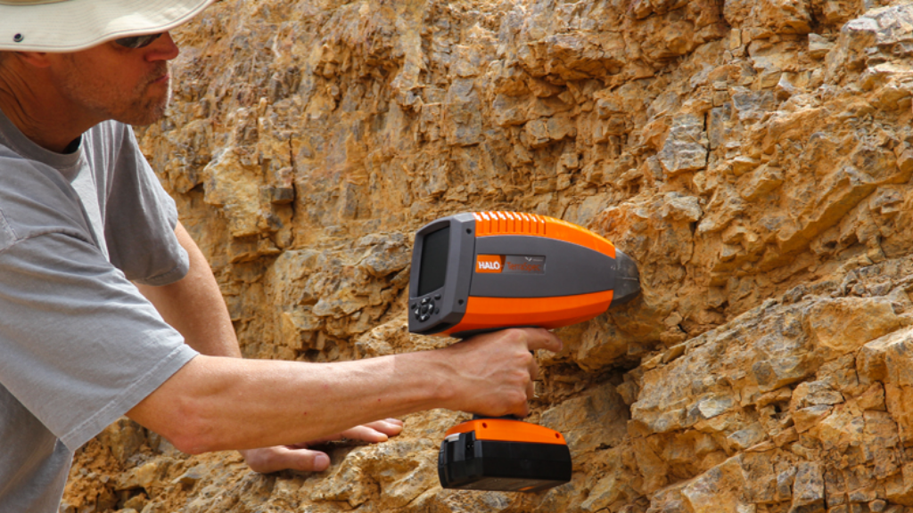 Identificador mineral ASD TerraSpec Halo