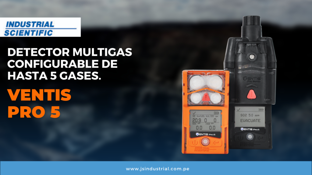 Ventis Pro 5 la innovación en detección de gases tóxicos que protege